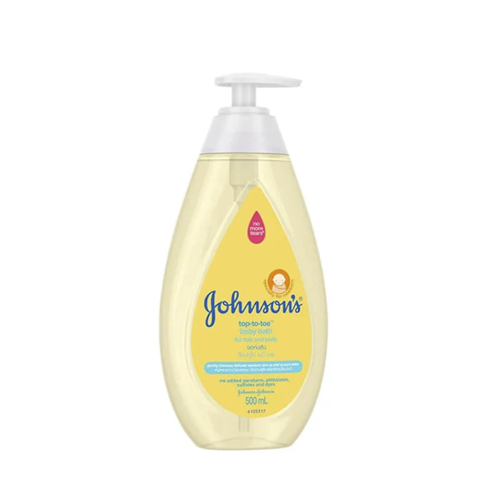 Sữa Tắm Gội Johnson’S Top-To-Toe Baby Bath – 500ml