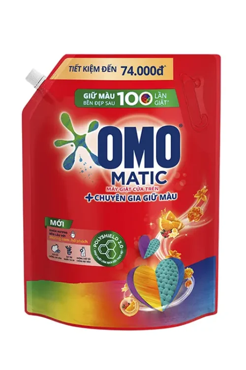 Nước Giặt OMO Matic Cửa Trên – 3600Gr