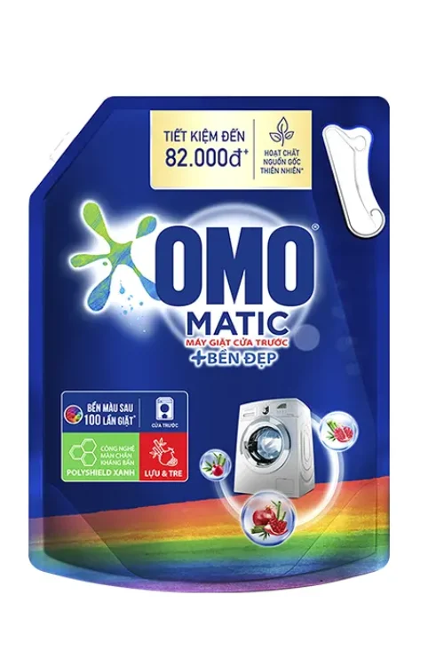 Nước Giặt OMO Matic Cửa Trước – 3600g