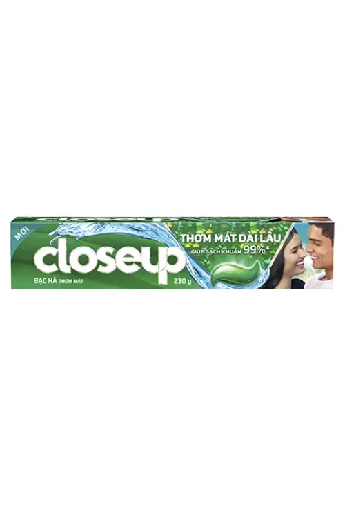 Kem Đánh Răng Closeup Hương Bạc Hà – 230g