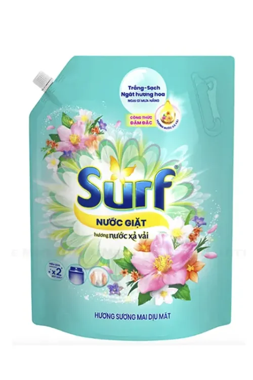 Nước Giặt Surf Hương Sương Mai – 3600ml