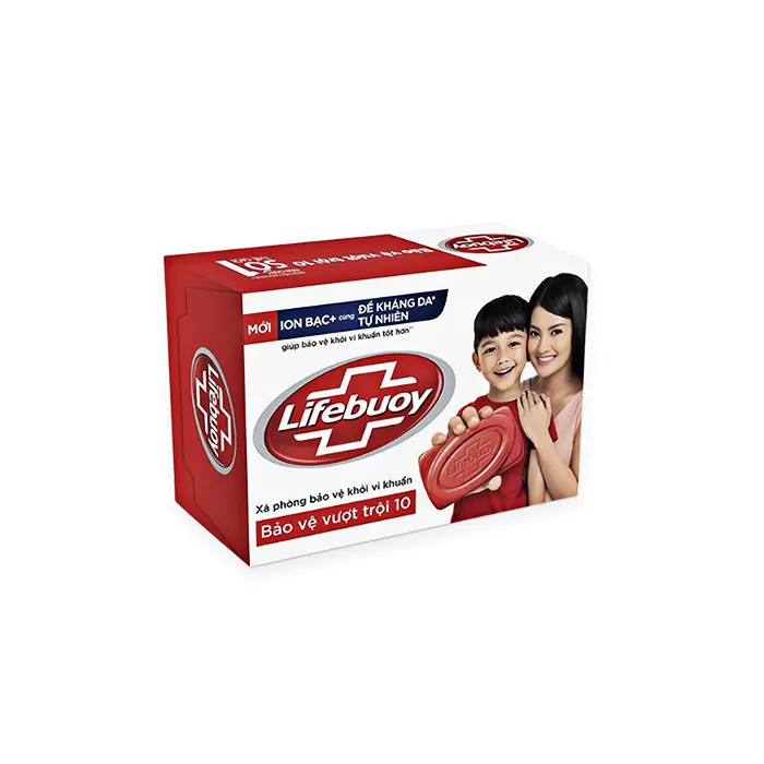 Xà Bông Cục Lifebuoy Bảo Vệ Vượt Trội 10 – 90g