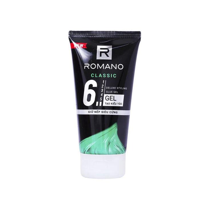 Gel Vuốt Tóc Romano Classic Deluxe Styling Glue Gel 150gr