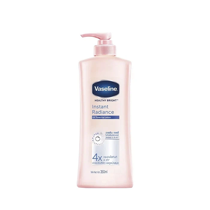 Sữa Dưỡng Thể Vaseline Instant Radiance Sáng Da Tức Thì Chai 350ml